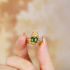 Pixiu Green Jade Ring