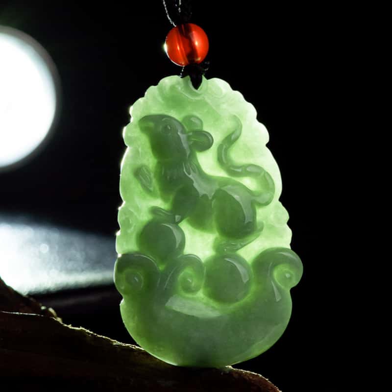 Twelve Zodiac Fortune Guardian Jade Pendant Collection