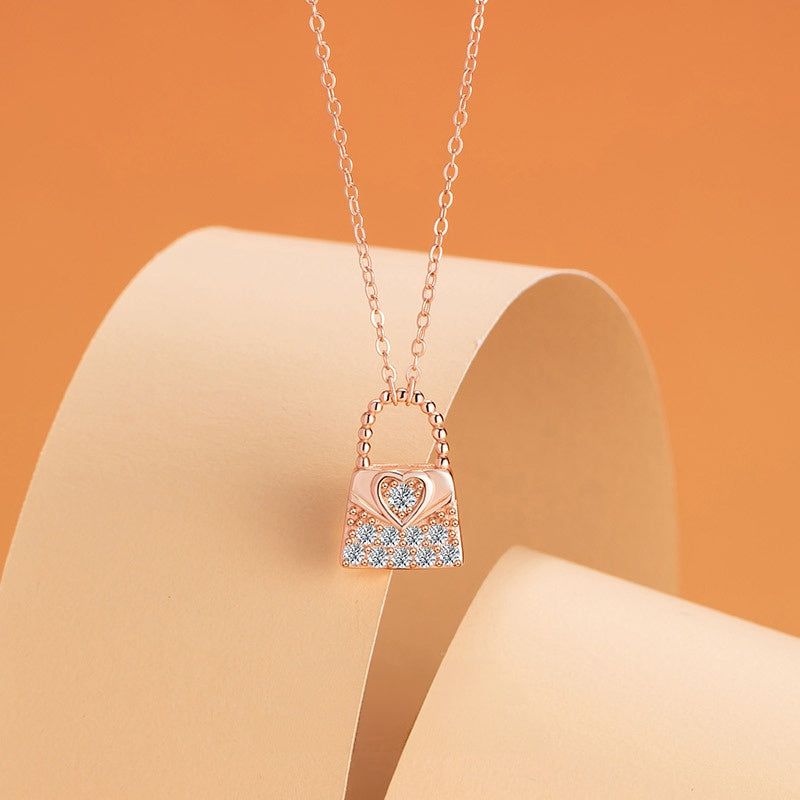 Heart Handbag Necklace-A Sincere Love