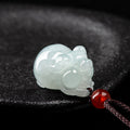 Fortune Blessing Zodiac Pig Jade Pendant– Symbol of Abundance & Joy