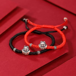 Wealth Ingots Red String Bracelet For Couple-Prosperity Abundance