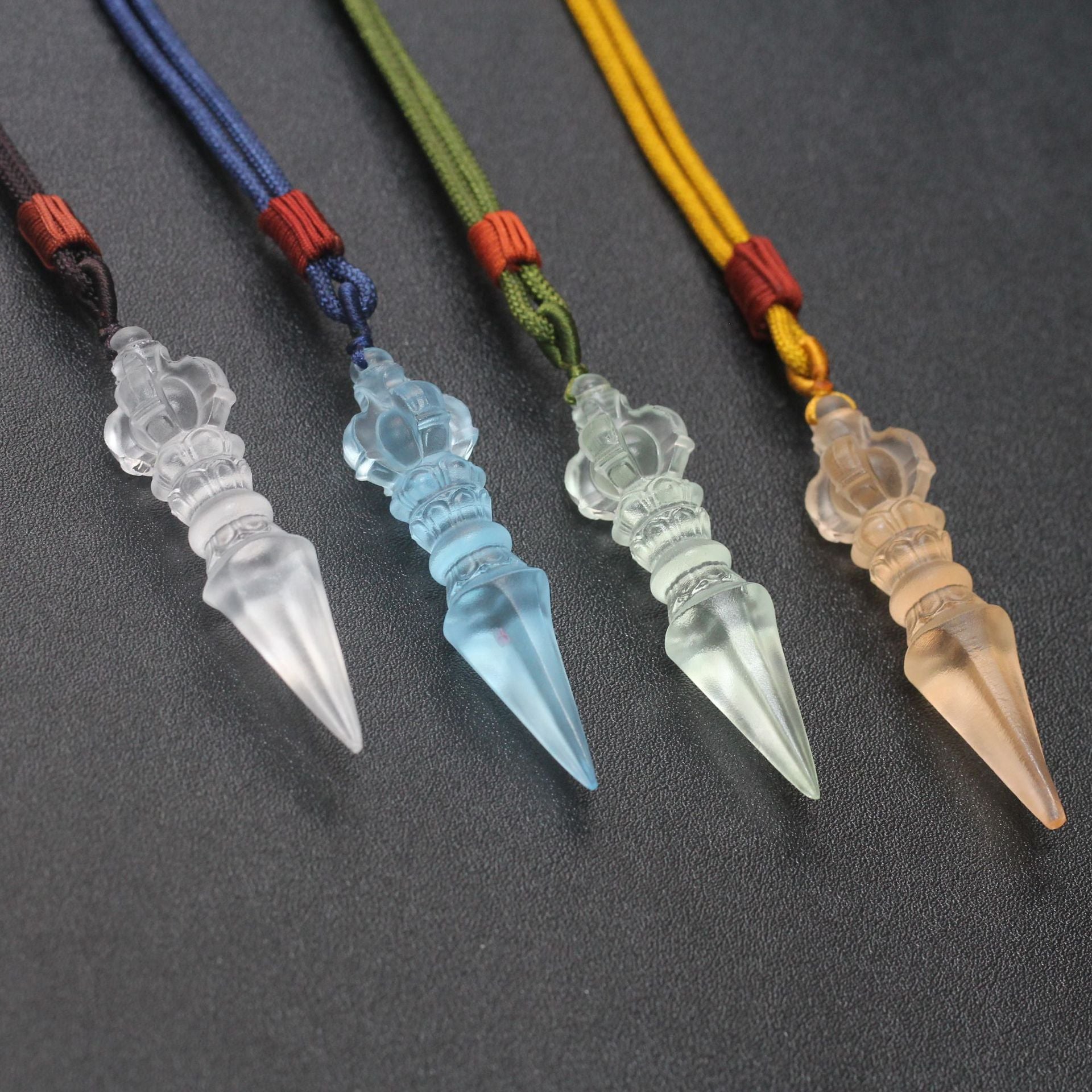 Vajra Phurba Liuli Pendant – Protection, Clarity & Spiritual Strength