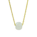 White Jade Pendant Necklace