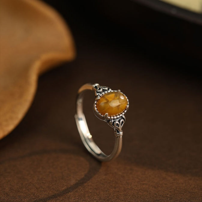 Steadfast Spirit-Pietersite S925 Silver Adjustable Ring
