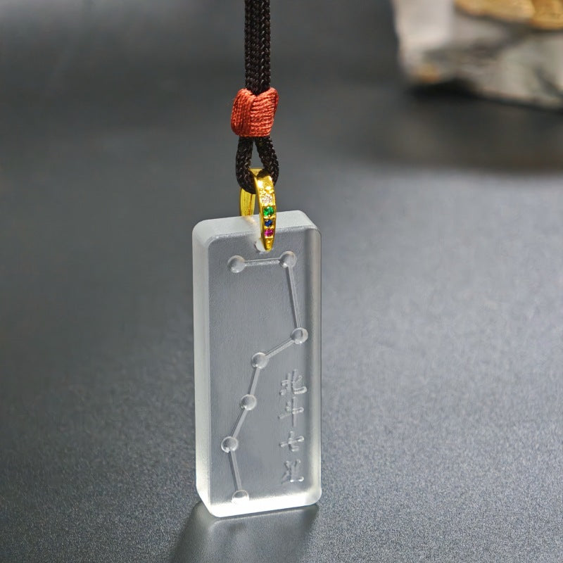 The Seven Stars of the Northern Dipper Liuli Pendant–Blessing, Protection & Longevity Charm