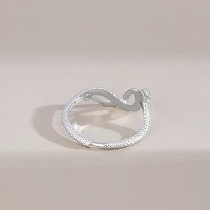 Spiritual Snake Silver Ring-Passion & Determination