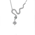 2025 Year Of Snake Silver Necklace-Passion & Determination