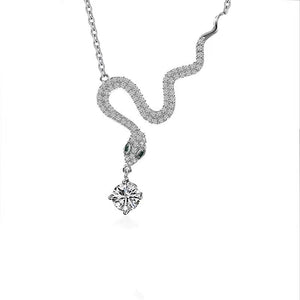 2025 Year Of Snake Silver Necklace-Passion & Determination