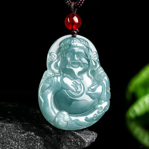 God Of Wealth Jade Charm-Attract Luck