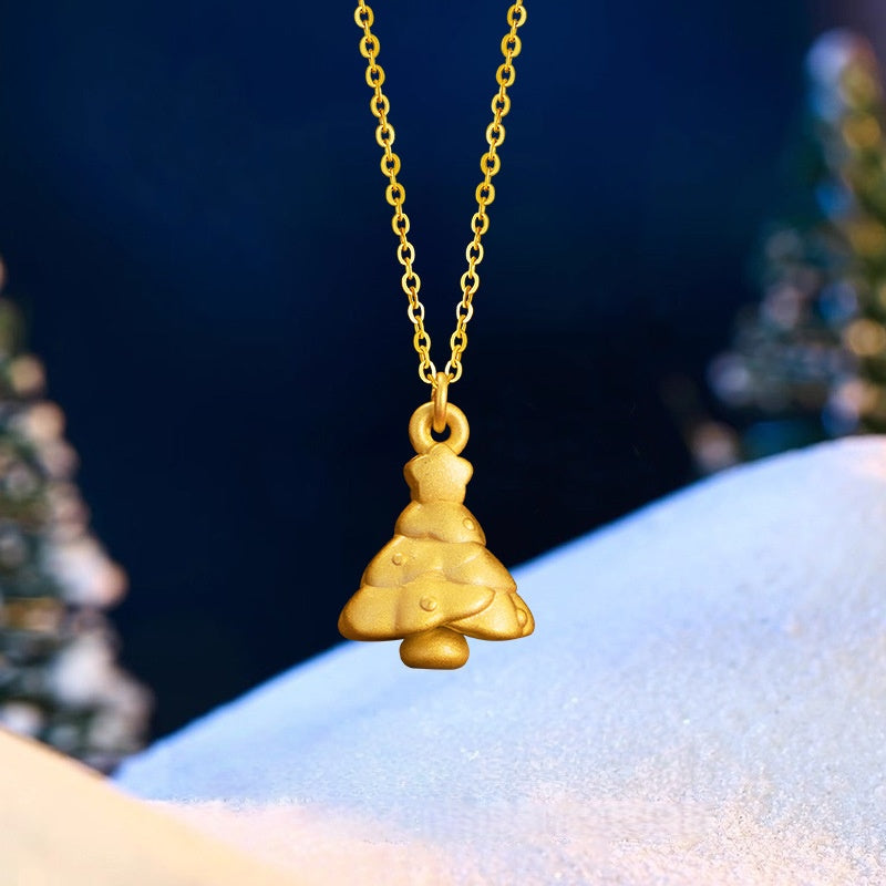 Christmas Tree Necklace- wishes Come True