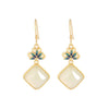 Lotus White Jade Earrings-Purity and Perfection