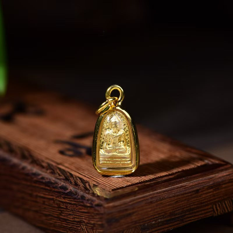 Phra Buddha Sothon Thai Amulet Necklace-Protection and Prosperity