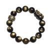 Obisidian Pixiu Six True Words Bracelet-Attract Luck