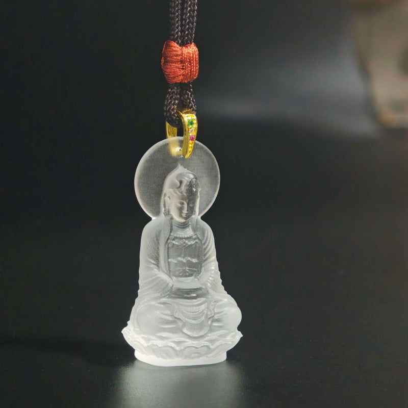 Liuli Guanyin Pendant – Compassion, Peace & Gentle Protection