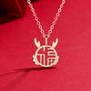 2024 Year Of Dragon Necklace-Mini Fu Pendant