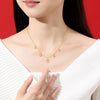 Money-Bloom Horse Necklace – S925 Gold Plated · Fortune, Luck & New Beginnings