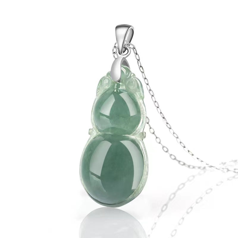 Wulu Ice Jade Necklace-Luck Attraction