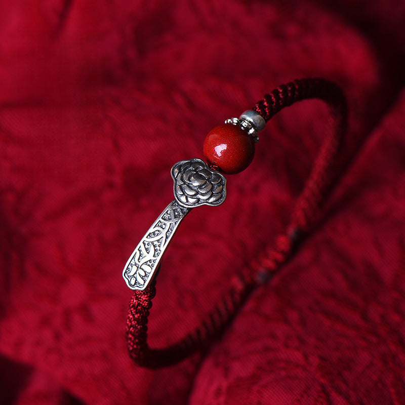 Ruyi-Knoten-Armband aus 925er Silber