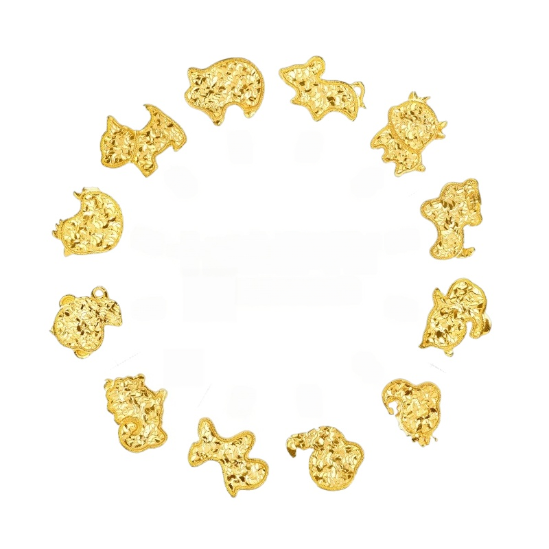 18K Gold-Plated 925 Silver Zodiac Stud Earrings-Your Sign, Your Story