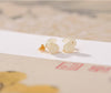 Wealth Rabbit Hetian Jade Earrings-Good Fortune and Luck