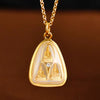 Gold Thai Buddha Amulet Phra khruang Necklace-Protection and Prosperity