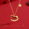 Red Agate “Fortune Horse” Necklace – Ride into Prosperity 2026 Limited Edition “Wealth Arrives Swiftly”