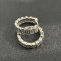 Fu Coin S925 Silver Hoop Earrings-Abundant Blessings