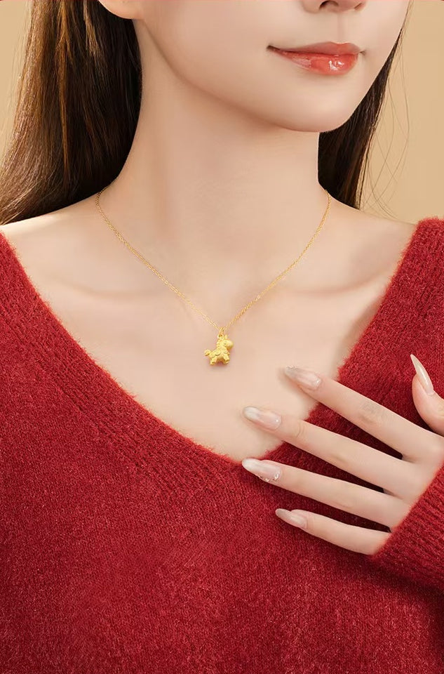 Lucky Little Horse Necklace – Wealth Courage & Instant Good Fortune