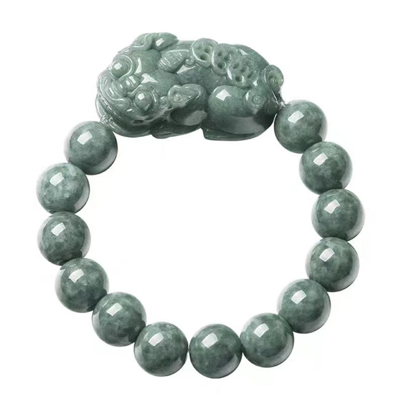 Pixiu Wealth Bracelet-Grade A Jade