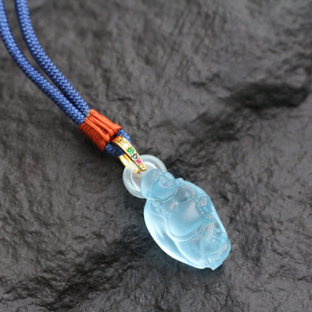 Maitreya Liuli Pendant-Joy，Contentment & Inner Abundance
