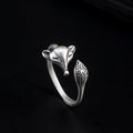 Playful Spirit-Fox 925 Sterling Silver Ring