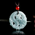 Prosperity Flow Dragon Jade Pendant-Prosperity & Success Guardian
