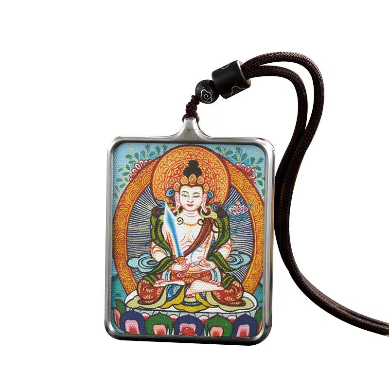 Thangka Buddha Pendant-Genuine Handmade
