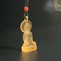 Liuli Shakyamuni Buddha Pendant–Spiritual Protection