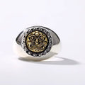 Pixiu Men Silver Ring-Wealth+Protection