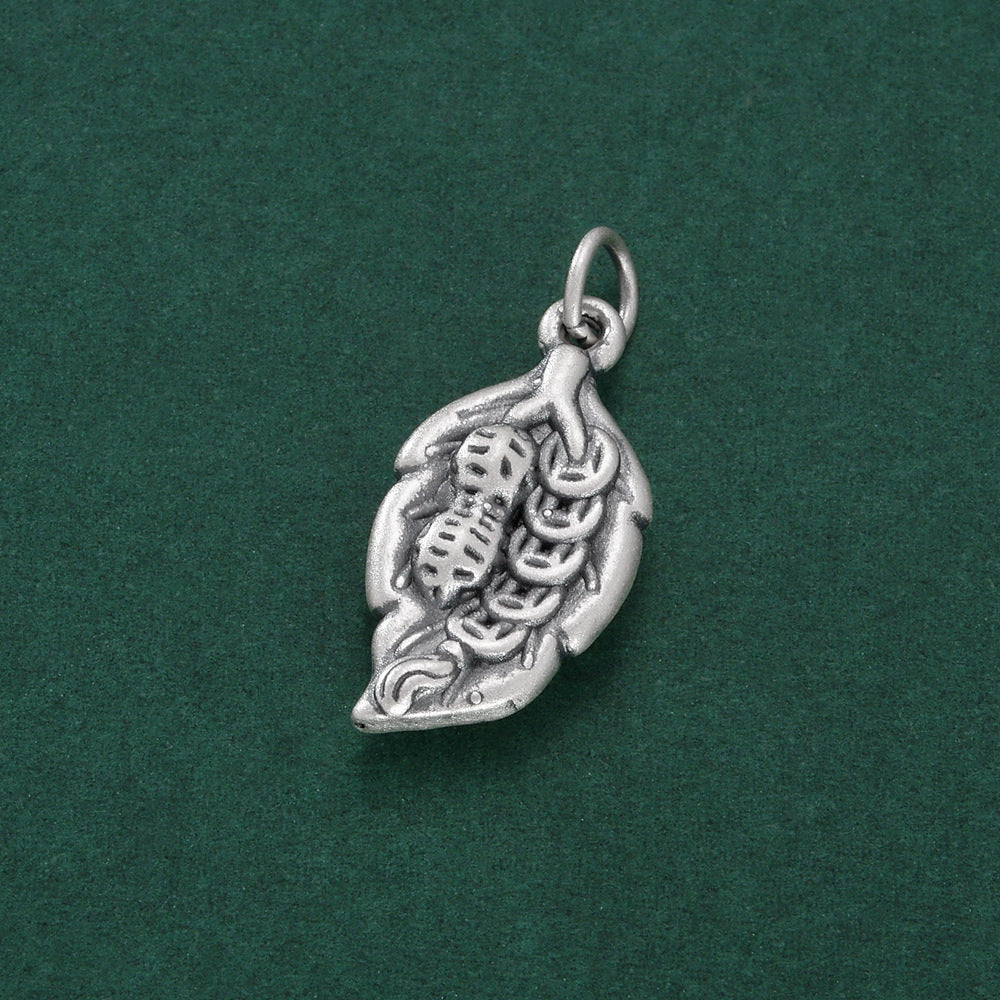 Prosperity Leaf-S999 Fine Silver Charm Pendant
