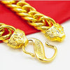 18K Gold Double Pixiu Fu Bracelet-Protection&Luck