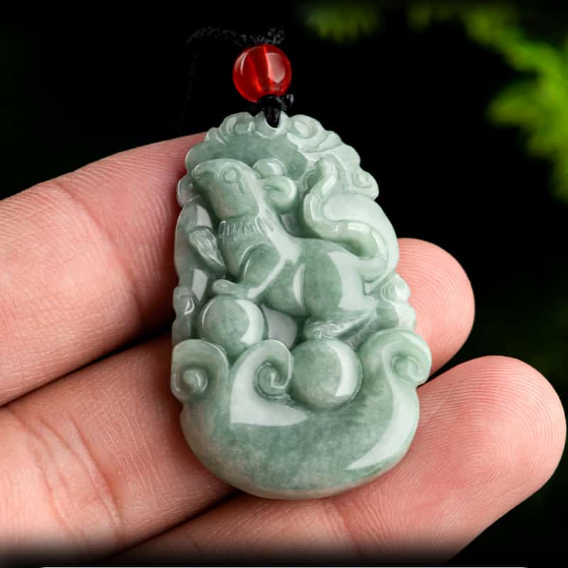 Twelve Zodiac Fortune Guardian Jade Pendant Collection