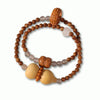 Gourd & Lotus Blessing Bodhi Bracelet–Wealth and Harmony