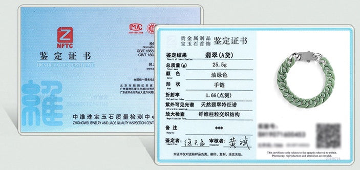 Natural Jadeite Cuban Chain Hand-Carved Bracelet-Premium Urban Jewelry in 3 Colors