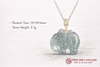 Spirit of Wisdom Elephant Jade Necklace