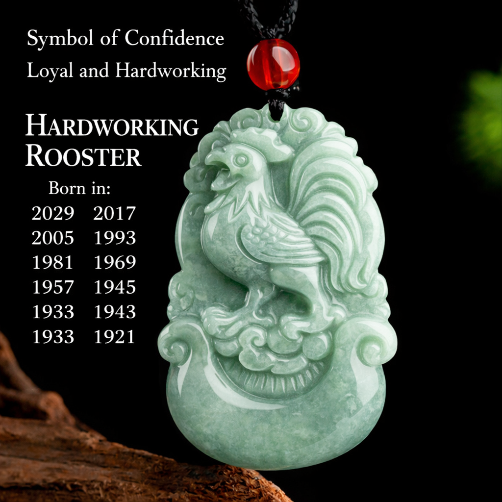 Twelve Zodiac Fortune Guardian Jade Pendant Collection