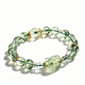 Green Phantom Quartz Pi Xiu Bracelet-Divine Protection