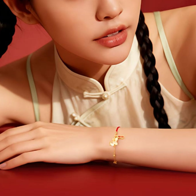 Hetian Jade Horse Bracelet – Prosperity, Success & Fortune Ahead