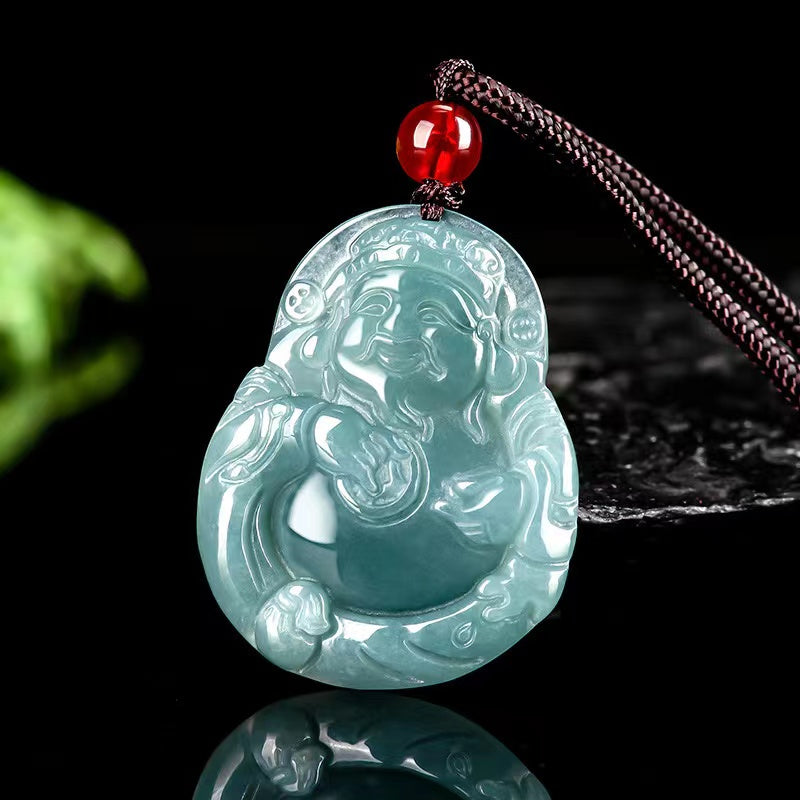 God Of Wealth Jade Charm-Attract Luck