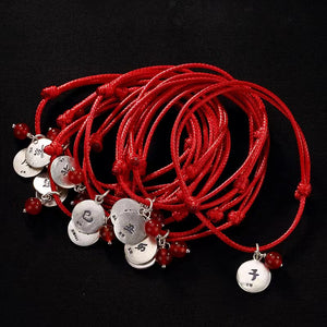 12 Chinese Zodiac Red String Bracelet-Good Luck Protection