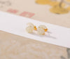 Wealth Rabbit Hetian Jade Earrings-Good Fortune and Luck
