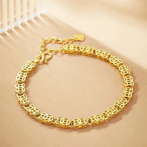 Wealth Coin Bracelet-Good Fortune and Prosperity