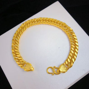 18K Gold Double Pixiu Fu Bracelet-Protection&Luck