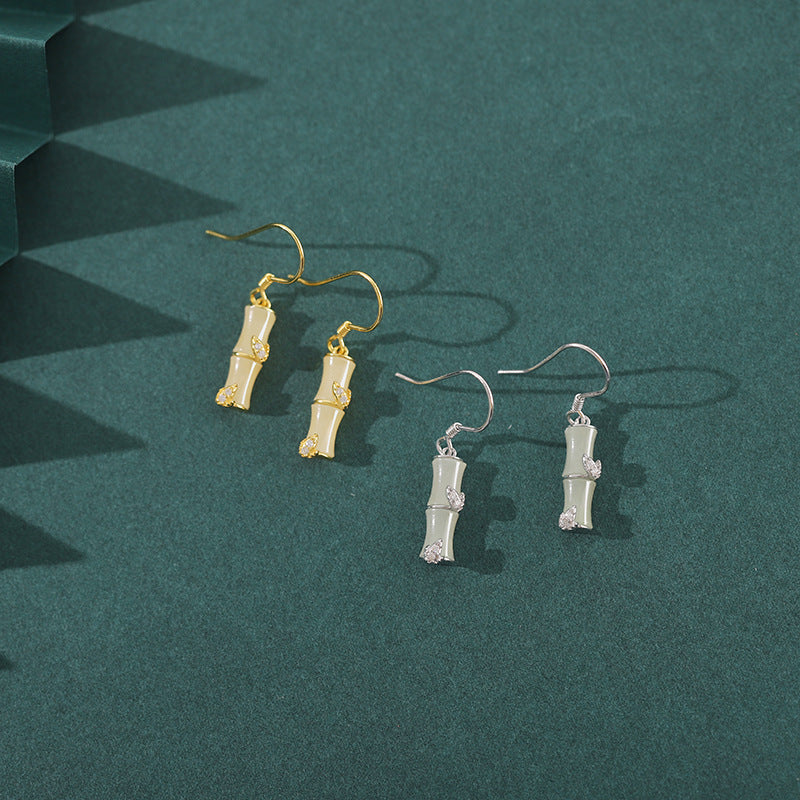 Stay True-Bamboo Drop Earrings